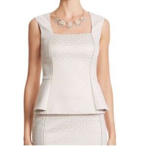 NWT White House Black Market Jacquard Bodice